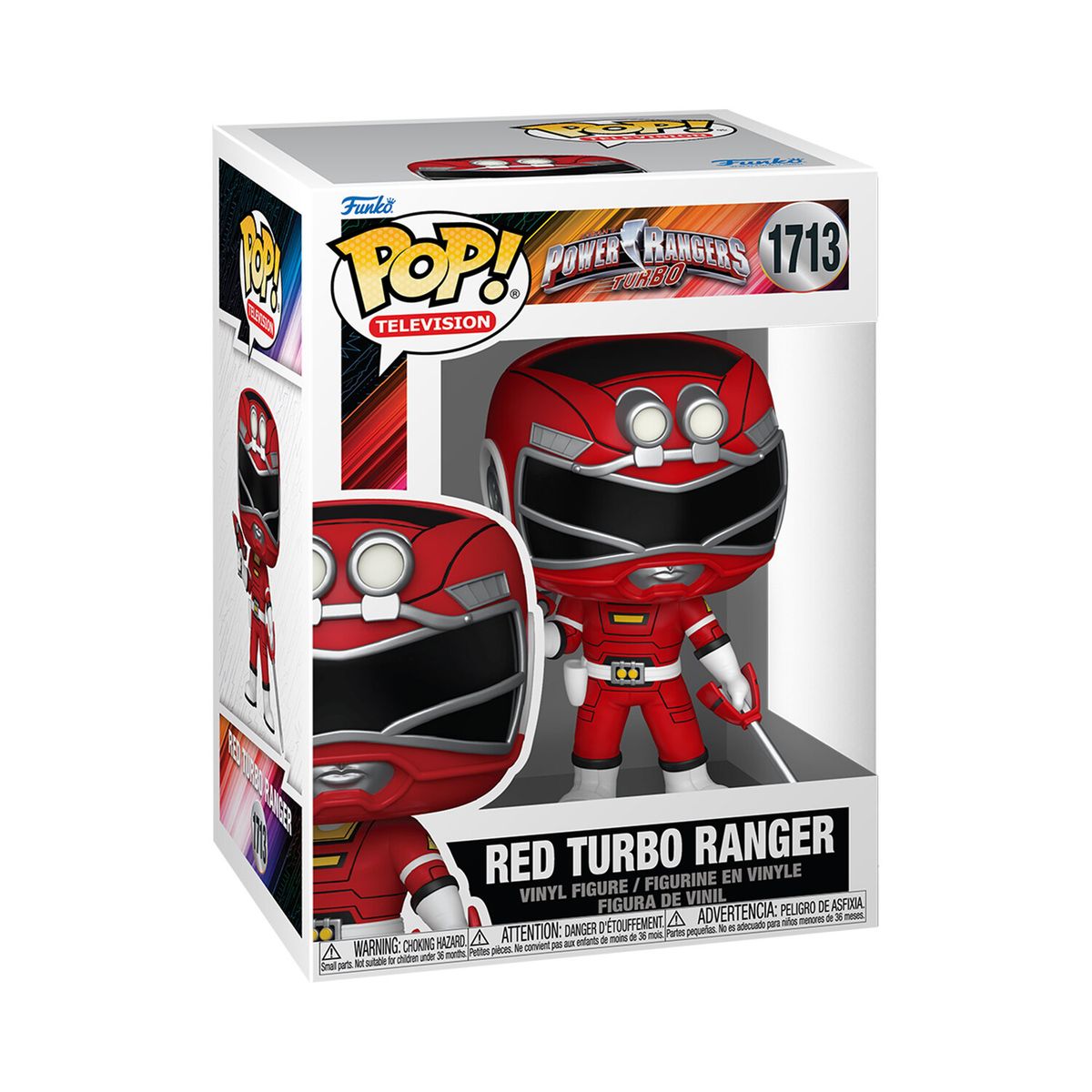 FUNKO - Funko Pop Power Rangers Turbo: Red Ranger - 1713