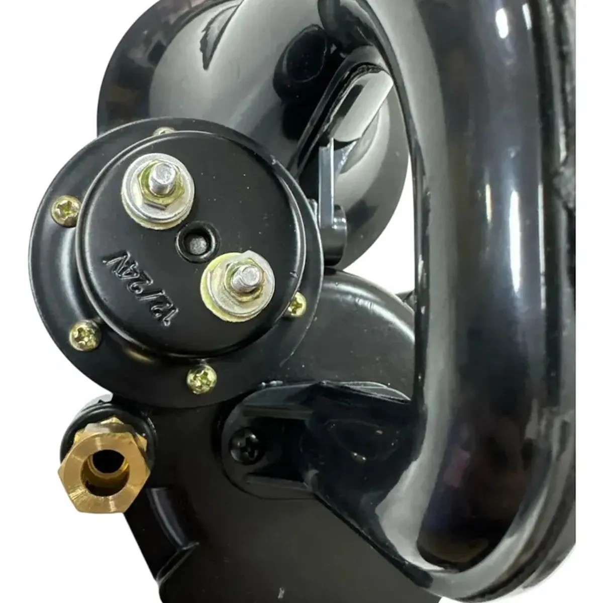 GENERICO - Bocina Eléctrica De Aire Caracol 12/24v Cica 12/24v 1 Unidad