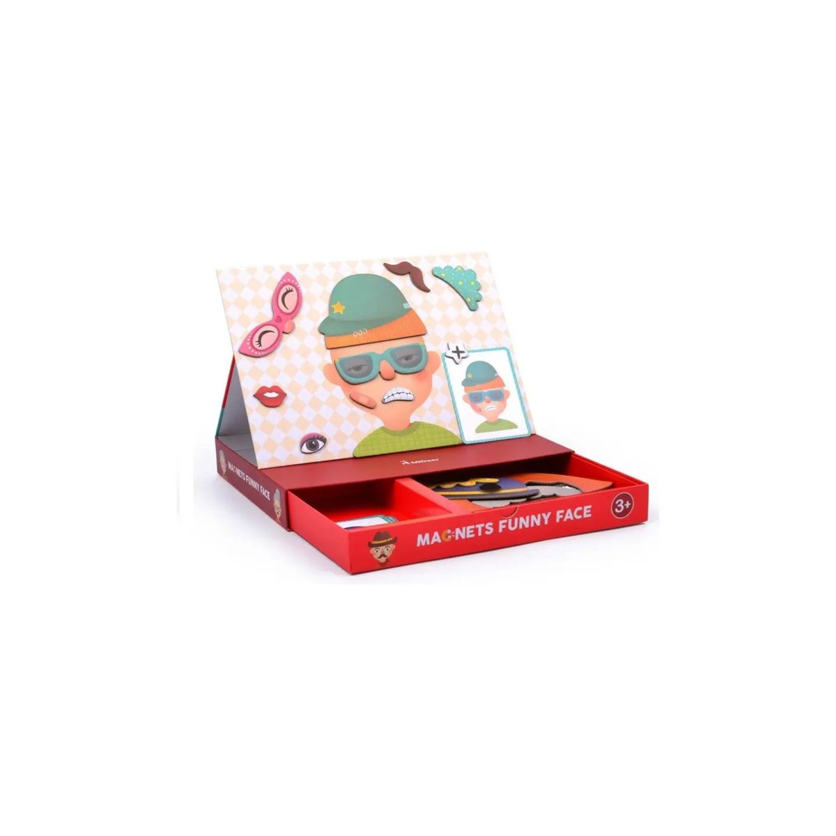 MIDEER - Juego Magnetico Funny Face Mideer