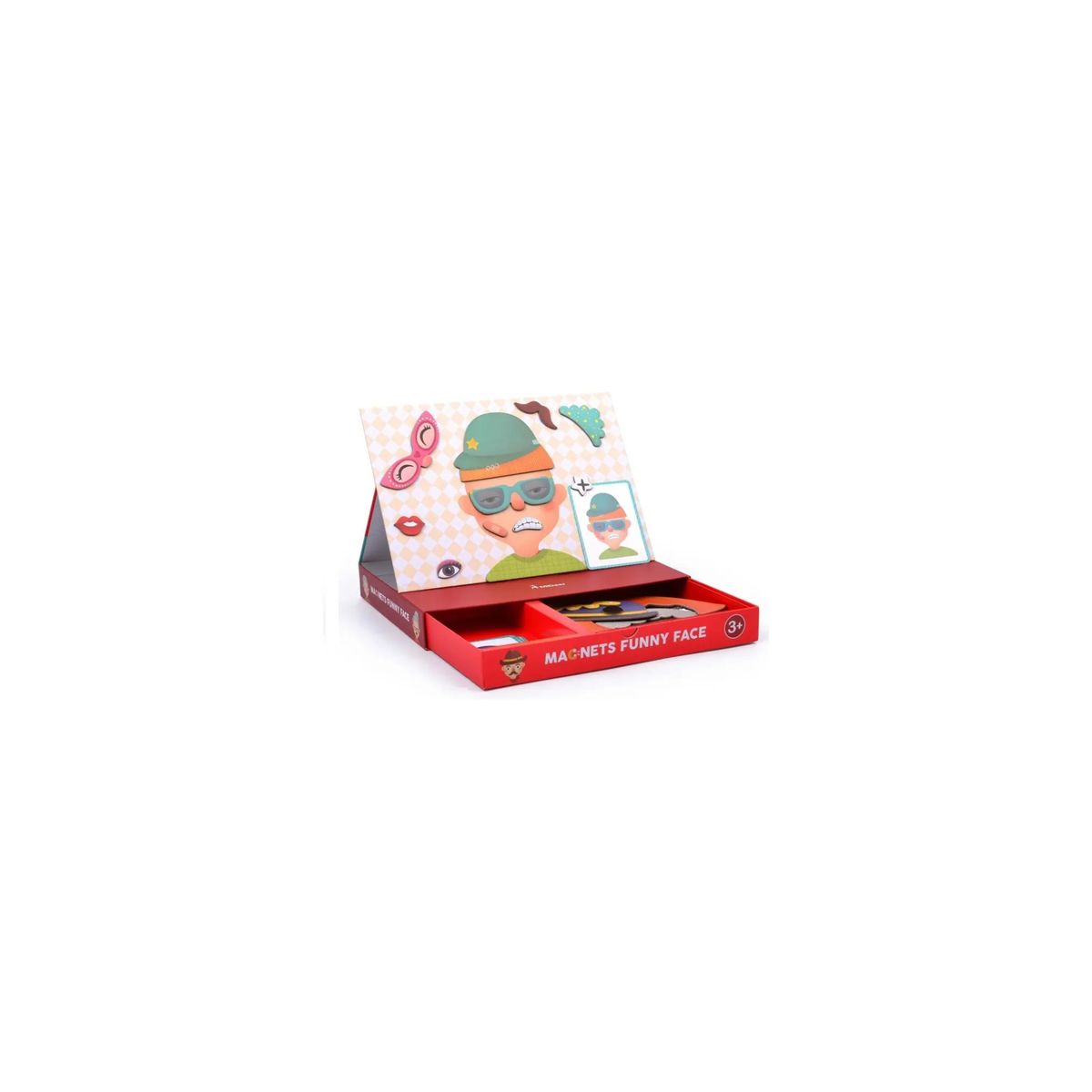 MIDEER - Juego Magnetico Funny Face Mideer