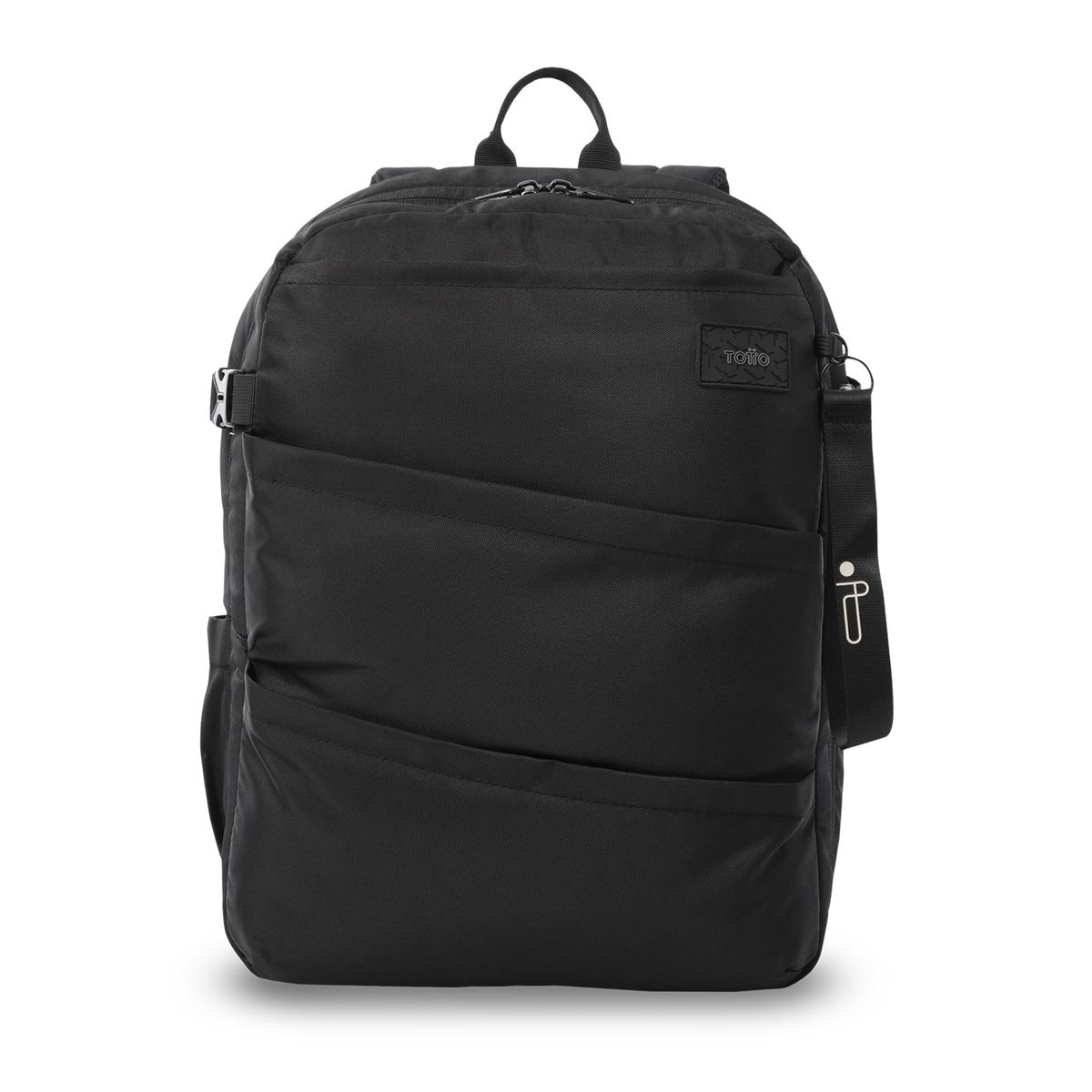 TOTTO - Mochila de Viaje Grande Crew Negro