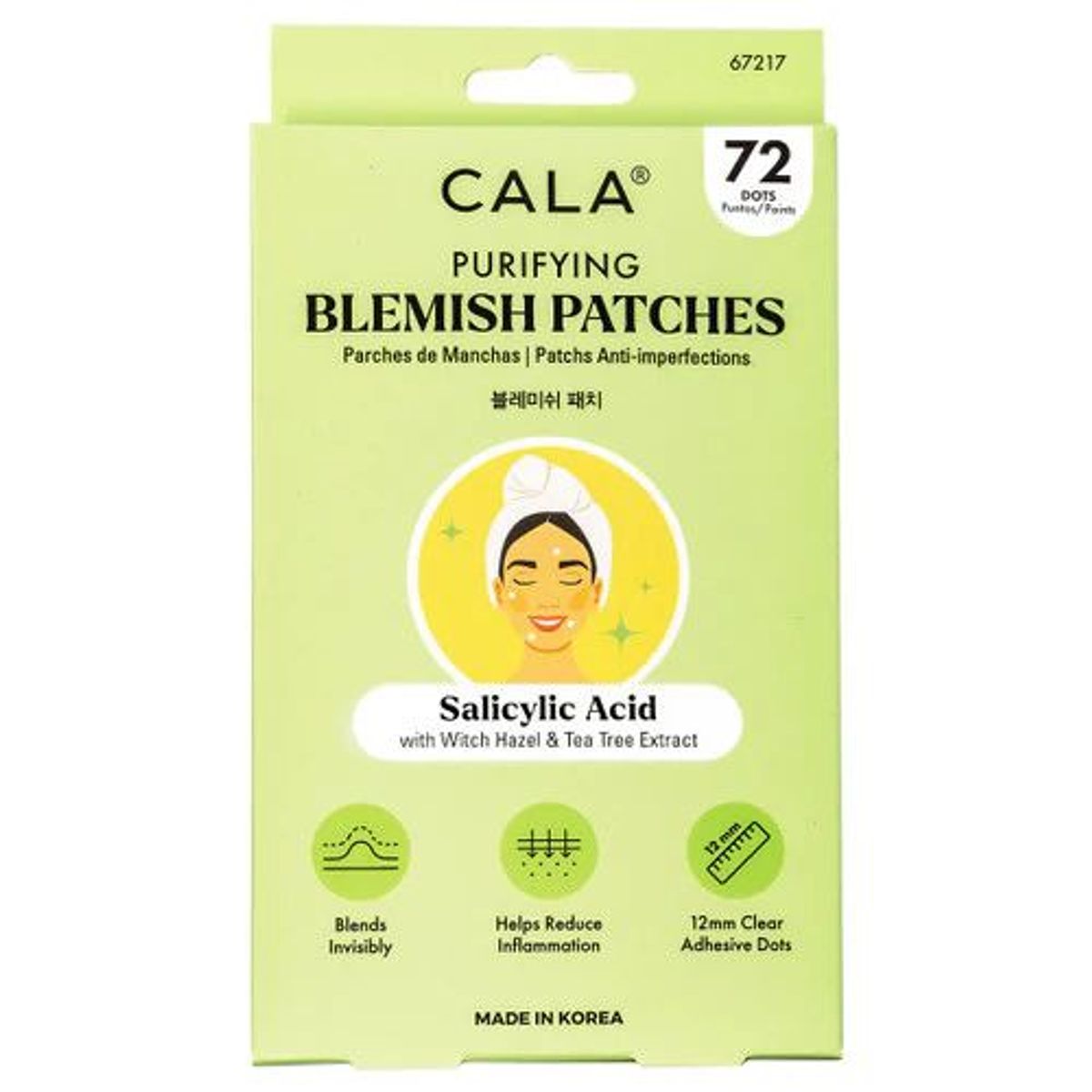 CALA - Parches Purificantes para Imperfecciones con Ácido Salicílico Cala
