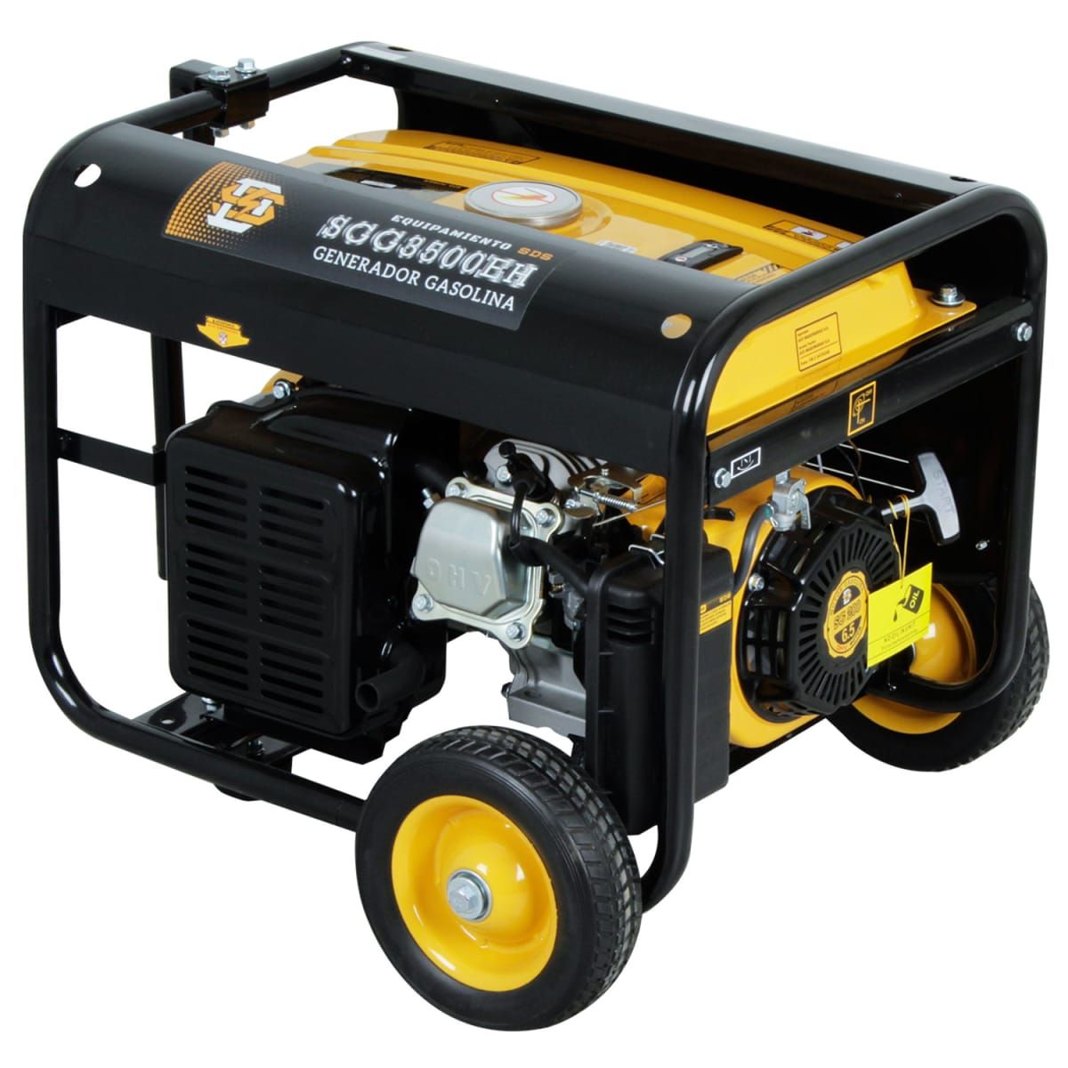 SDS POWER - Generador Bencinero 2,8 kW 220V con ATS y Partida Eléctrica