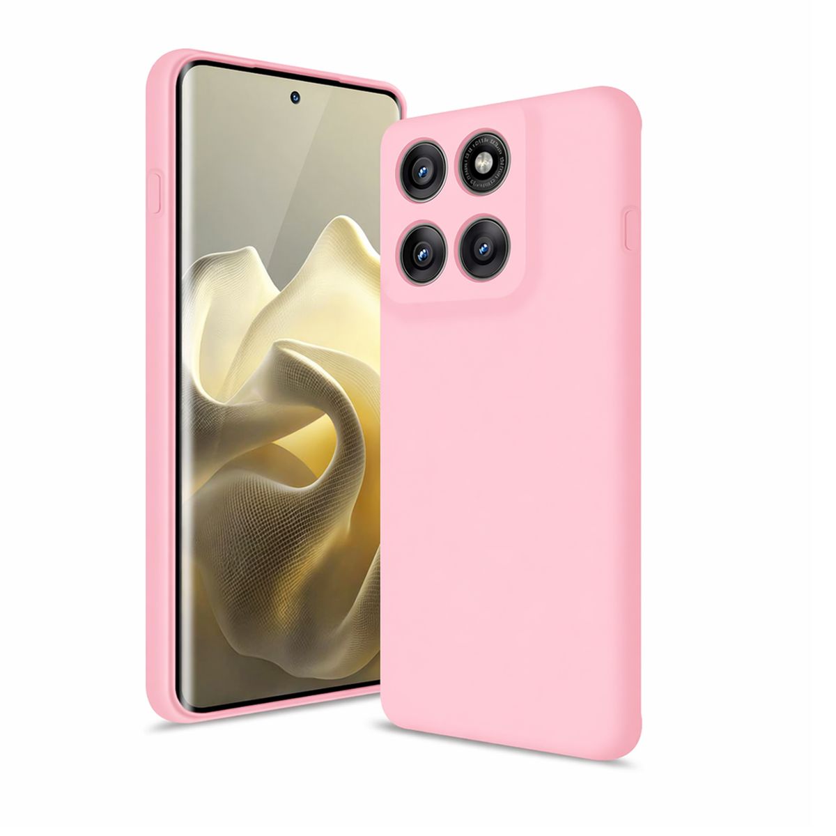 GENERICO - Carcasa Compatible Con Motorola Edge 60 Pro Rosado