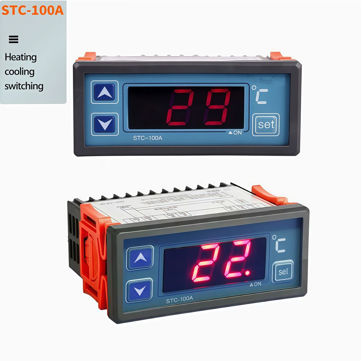 GENERICO - Controlador De Temperatura Digital Stc-100a 220v De Calidad
