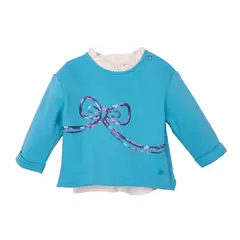 PILLIN - Polerón Celeste Niña PVD527-26CAL