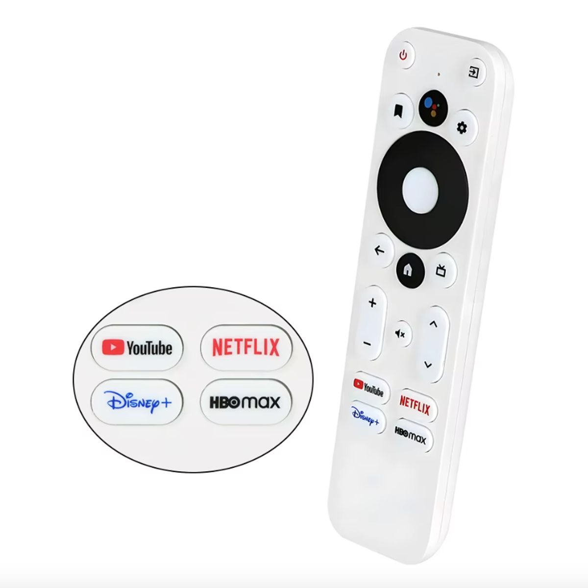 GENERICO - Control Remoto Voz Bluetooth Para Onn Mecool Tv Box