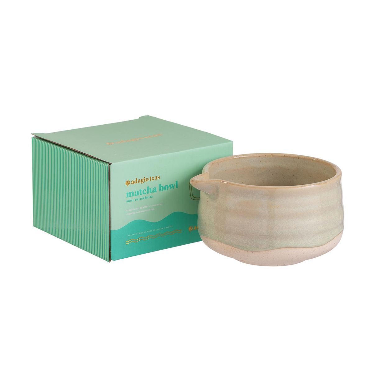 ADAGIO TEAS - Matcha Bowl Cerámica Mint