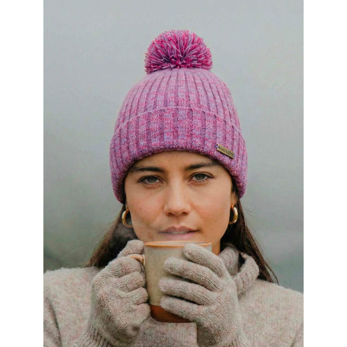 MAUI AND SONS - Gorro Foamir Morado Mujer Maui And Sons