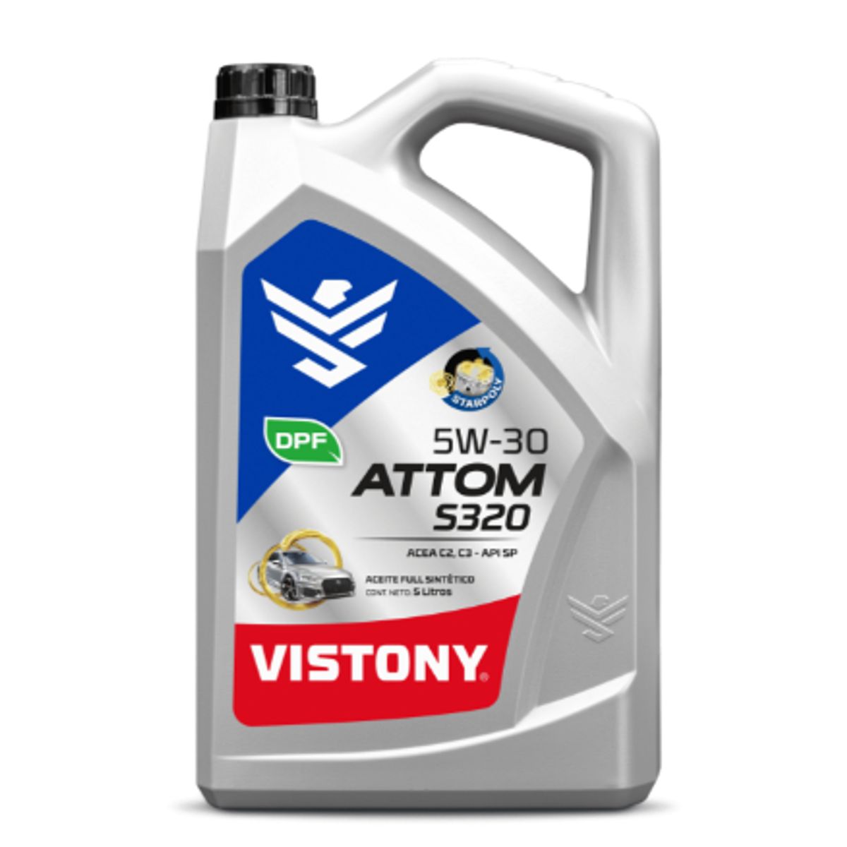 VISTONY - Aceite 5w30 DPF 5 Litros 100% Sintetico Vistony