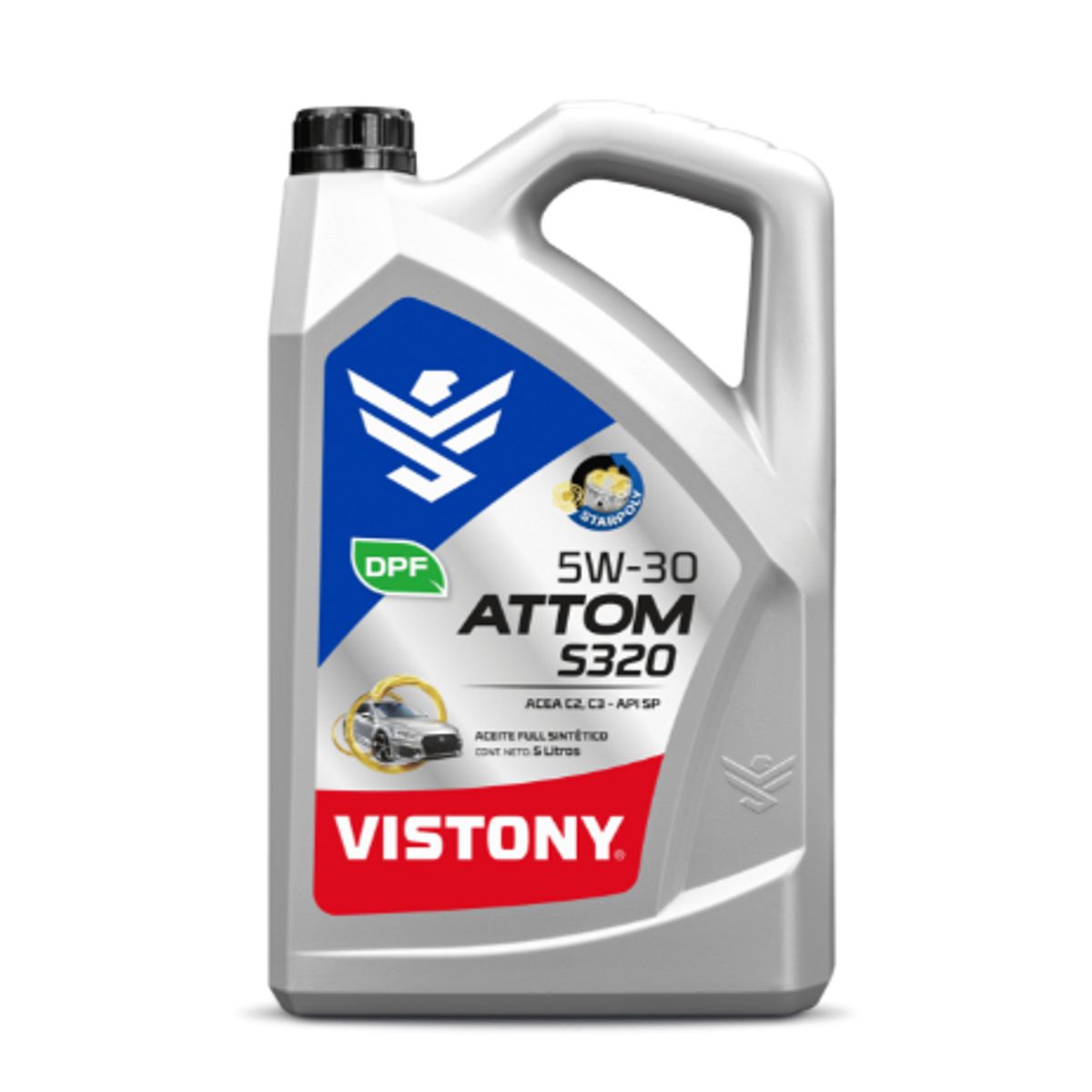 VISTONY - Aceite 5w30 DPF 5 Litros 100% Sintetico Vistony
