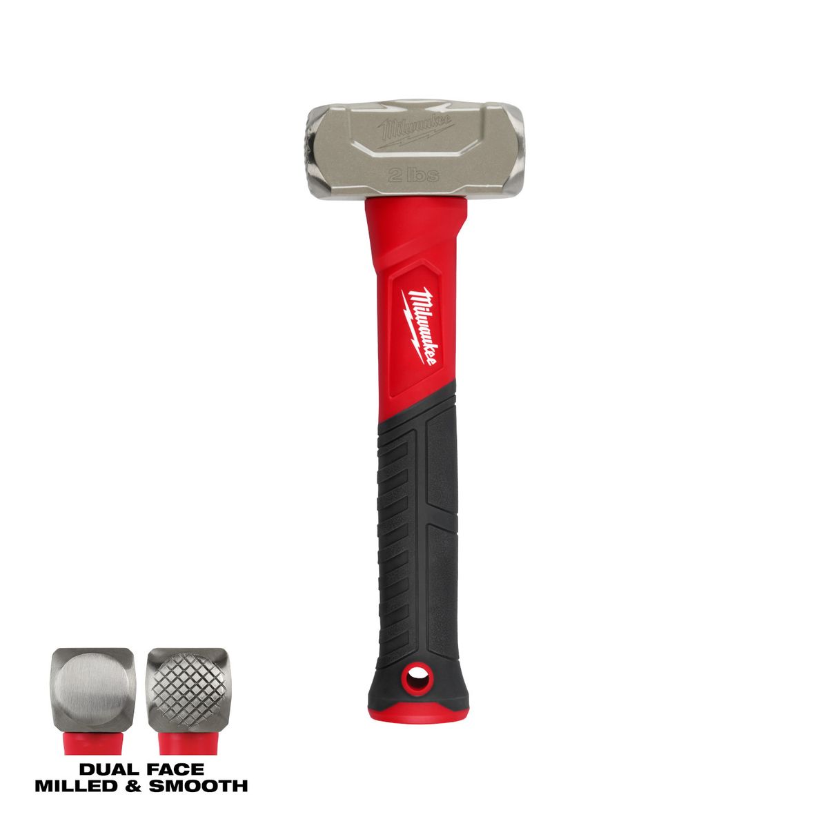 MILWAUKEE - Combo Mazo 2 Libras Milwaukee Acero Forjado 48-22-9311