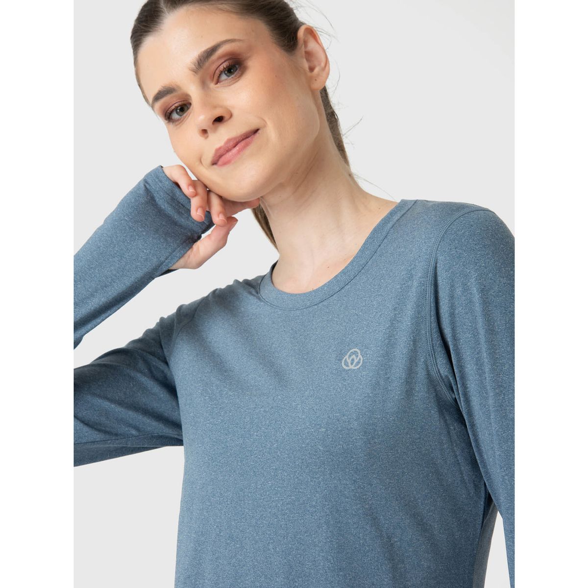 BSOUL - Polera Azul Mujer First Layer BSOUL