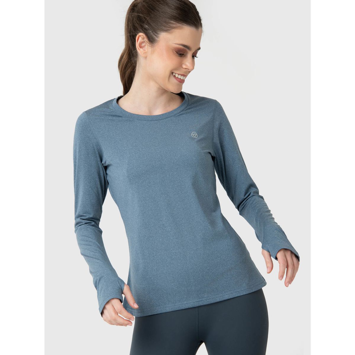 BSOUL - Polera Azul Mujer First Layer BSOUL