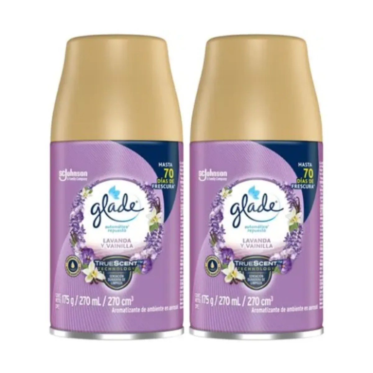 GLADE - Pack Repuesto Desodorante Automático Glade Lavanda