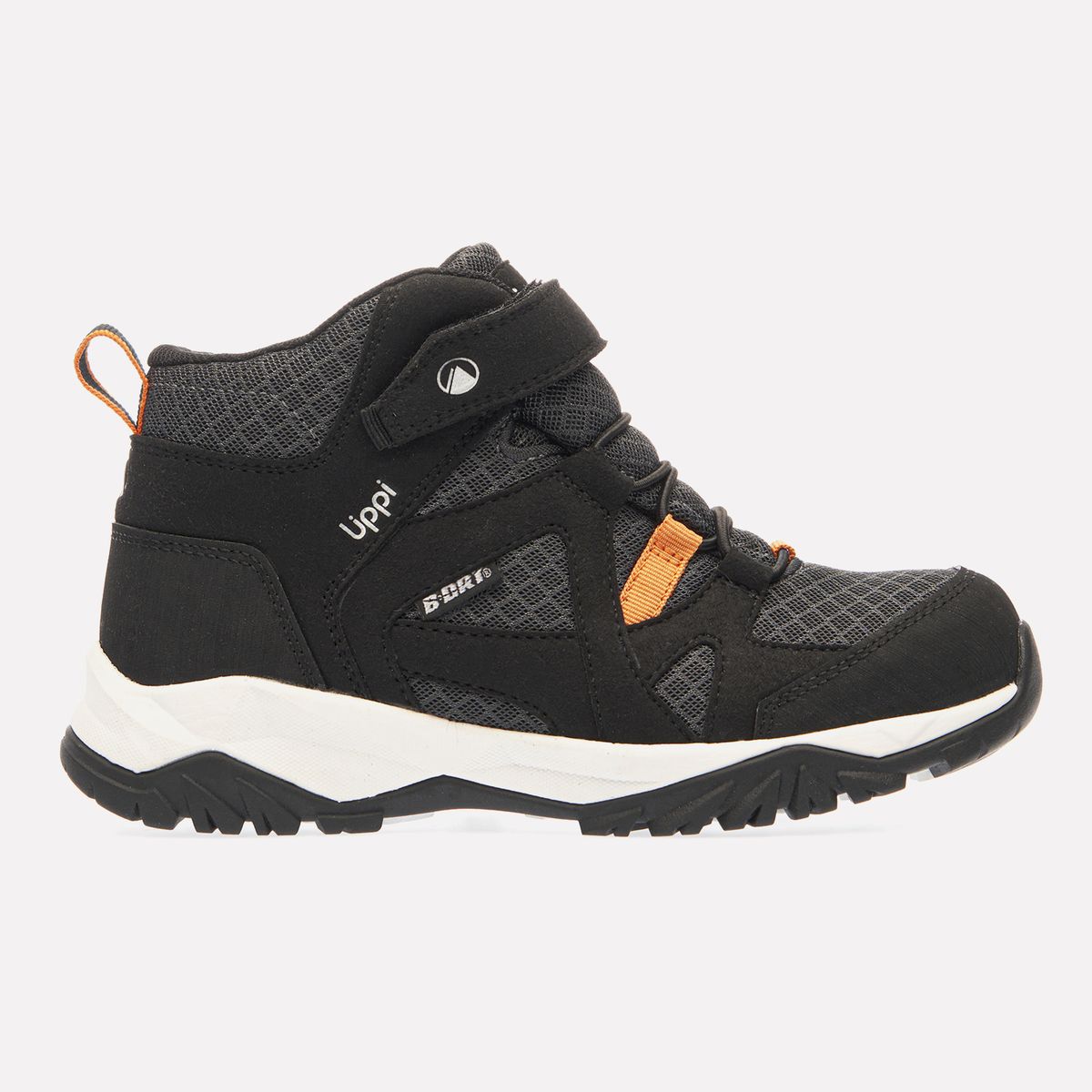 LIPPI - Botín Niño Tellus Mid Kids Negro Lippi