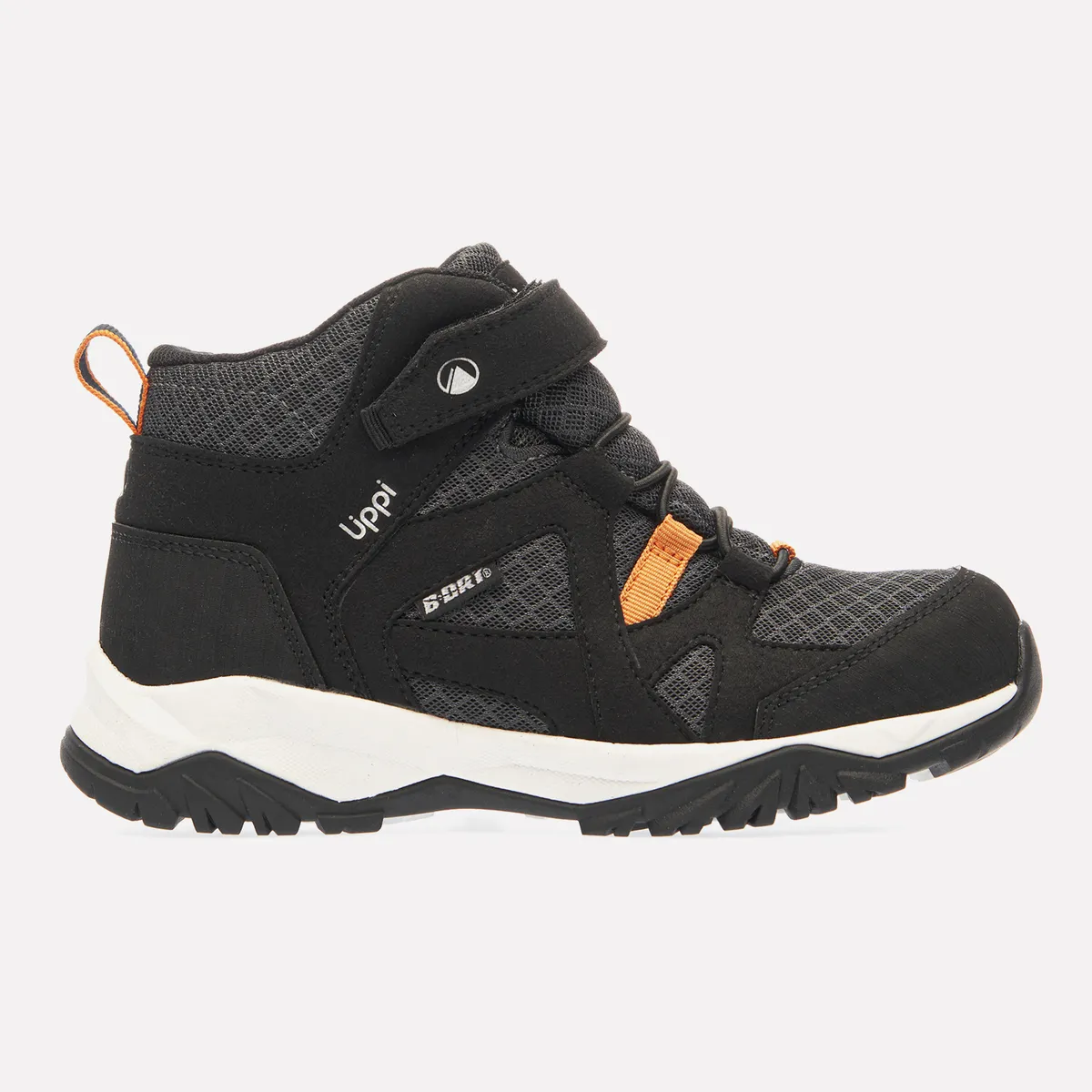 LIPPI - Botín Niño Tellus Mid Kids Negro Lippi
