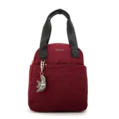 AMPHORA - Mochila fabula rojo oscuro