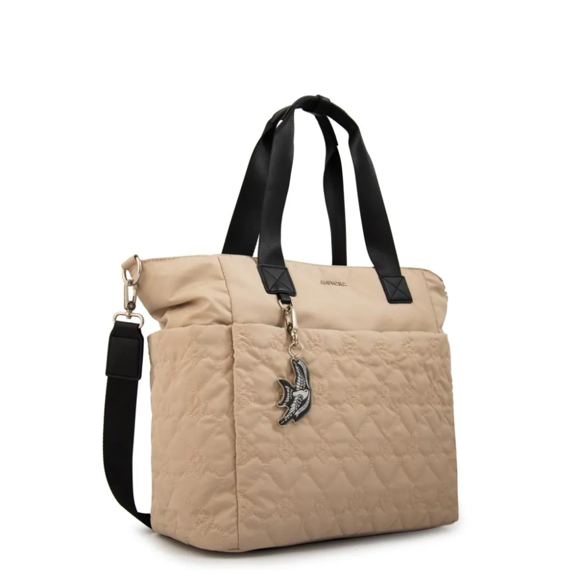 AMPHORA - Cartera tote porta notebook fabula beige