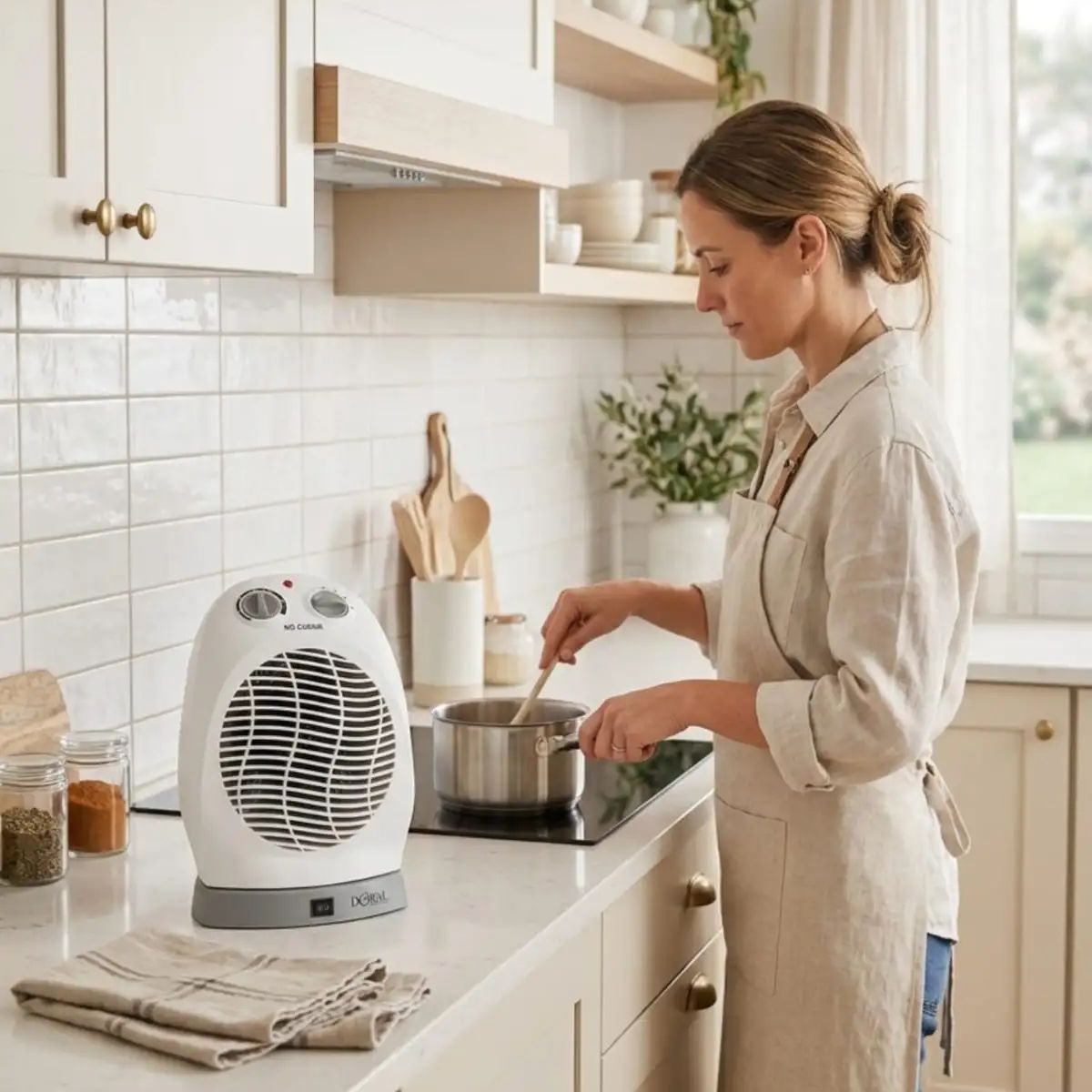 GENERICO - Termoventilador Eléctrico Doral Marsella 2000W Oscilante