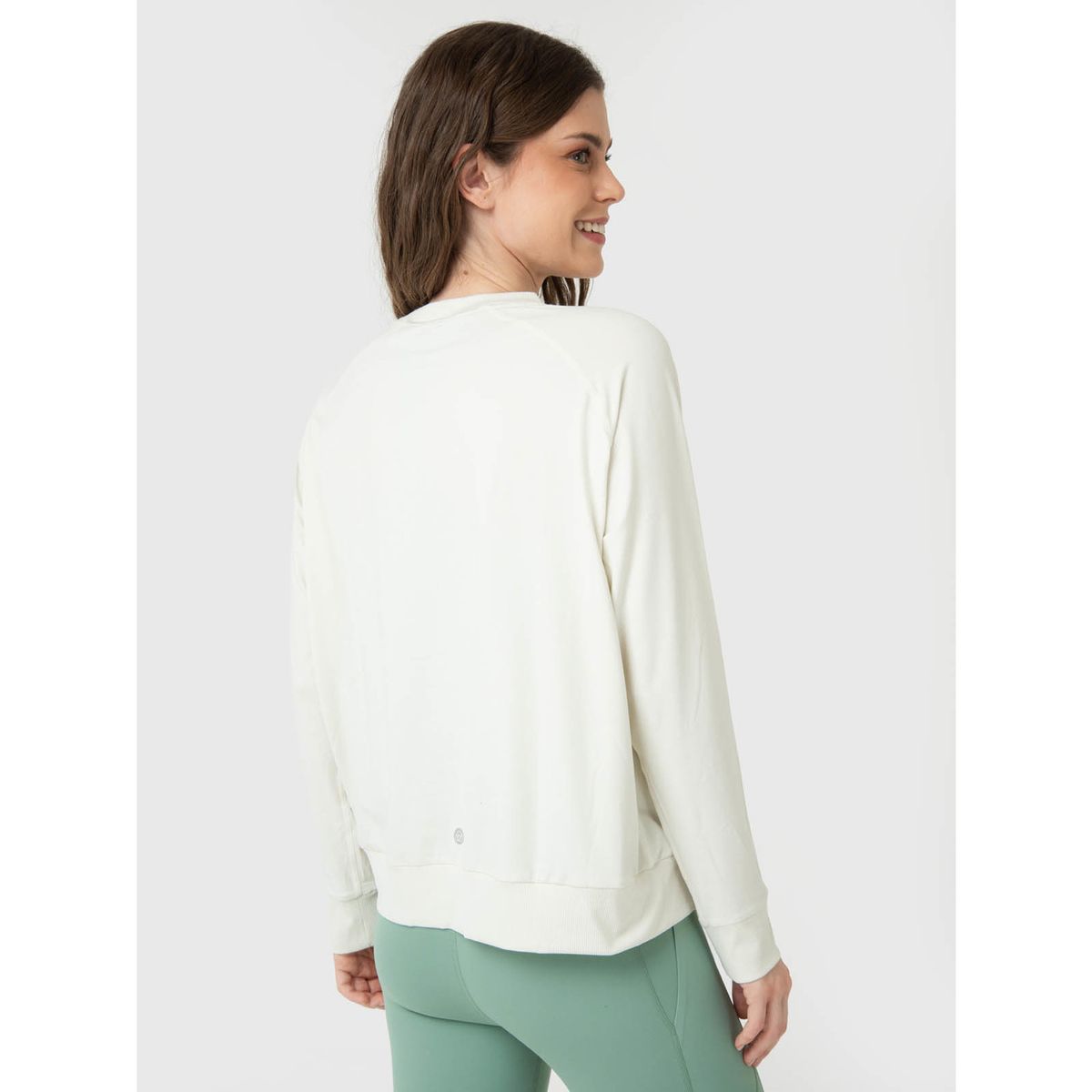 BSOUL - Polerón Mujer Crew Neck Crudo BSOUL