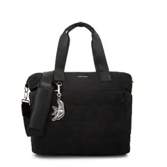 AMPHORA - Cartera tote porta notebook fabula negro