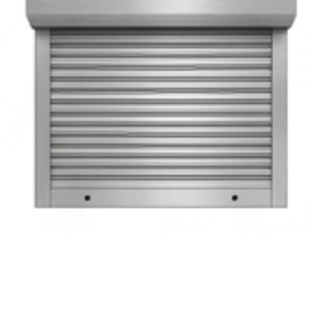 PERSIALUX - Persiana Exterior de Seguridad Color Titanio de 2mts. Ancho x 2mts. Alto  Motorizada