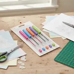 CRICUT - Juego De Lápices De Punta Extrafina 5 Piezas