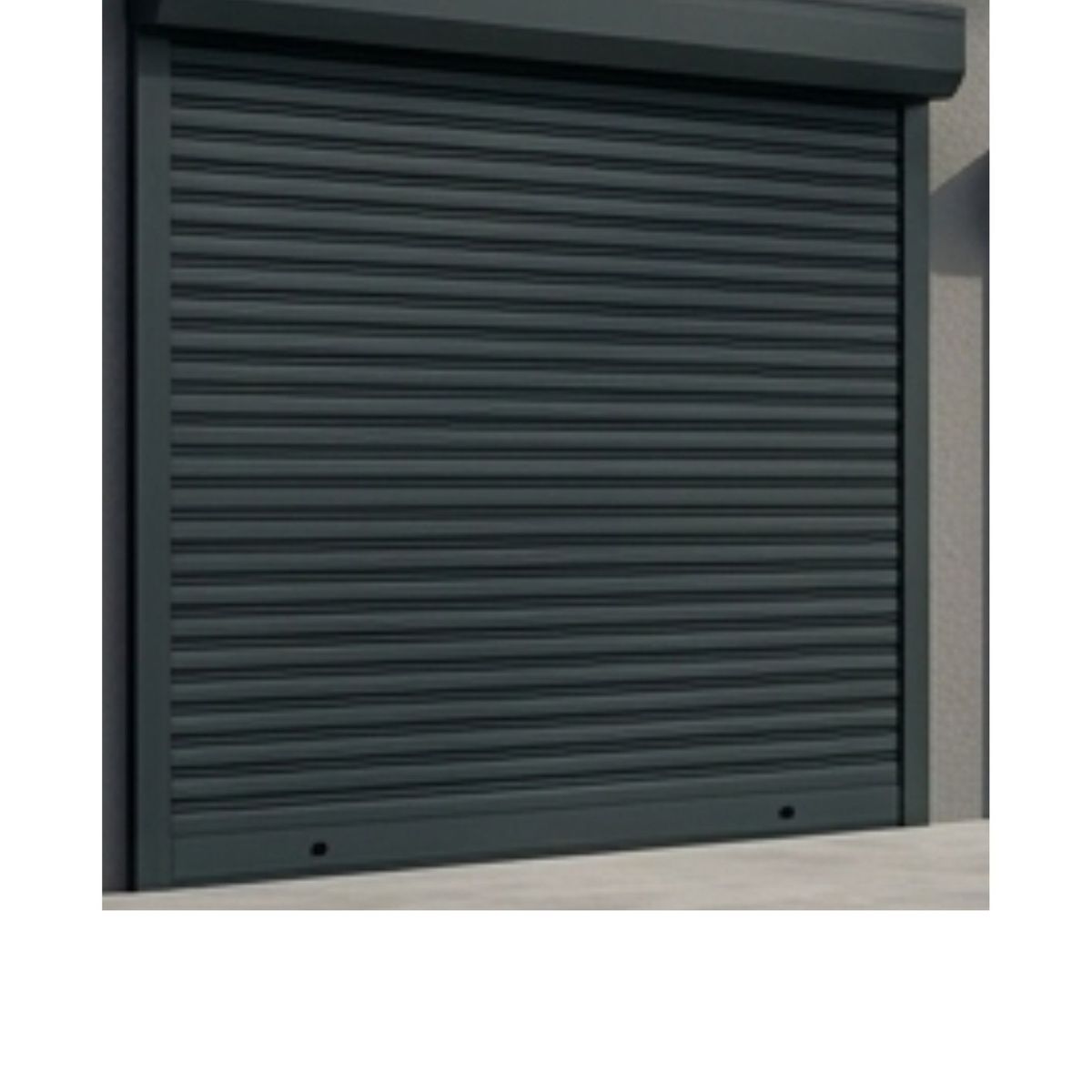 Persiana Exterior de Seguridad Color Antracita de 1mts. Ancho x 1mts. Alto  Motorizada, marca PERSIALUX - Foto 2