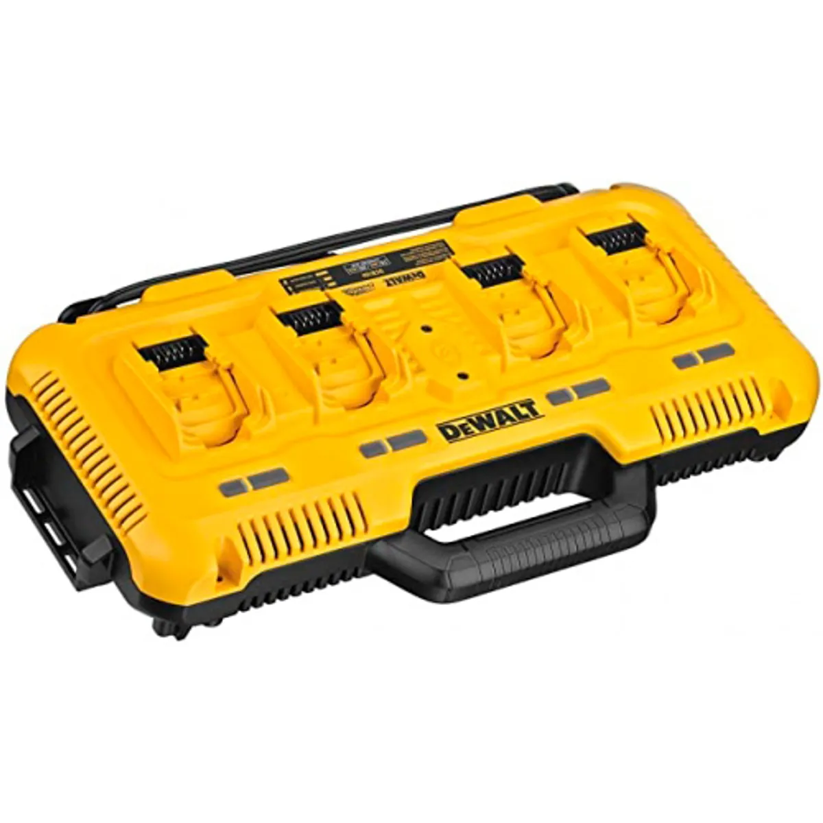 DEWALT - CARGADOR RAPIDO DE BATERIA  DE 4 PUERTOS DEWALT 20V - 60V