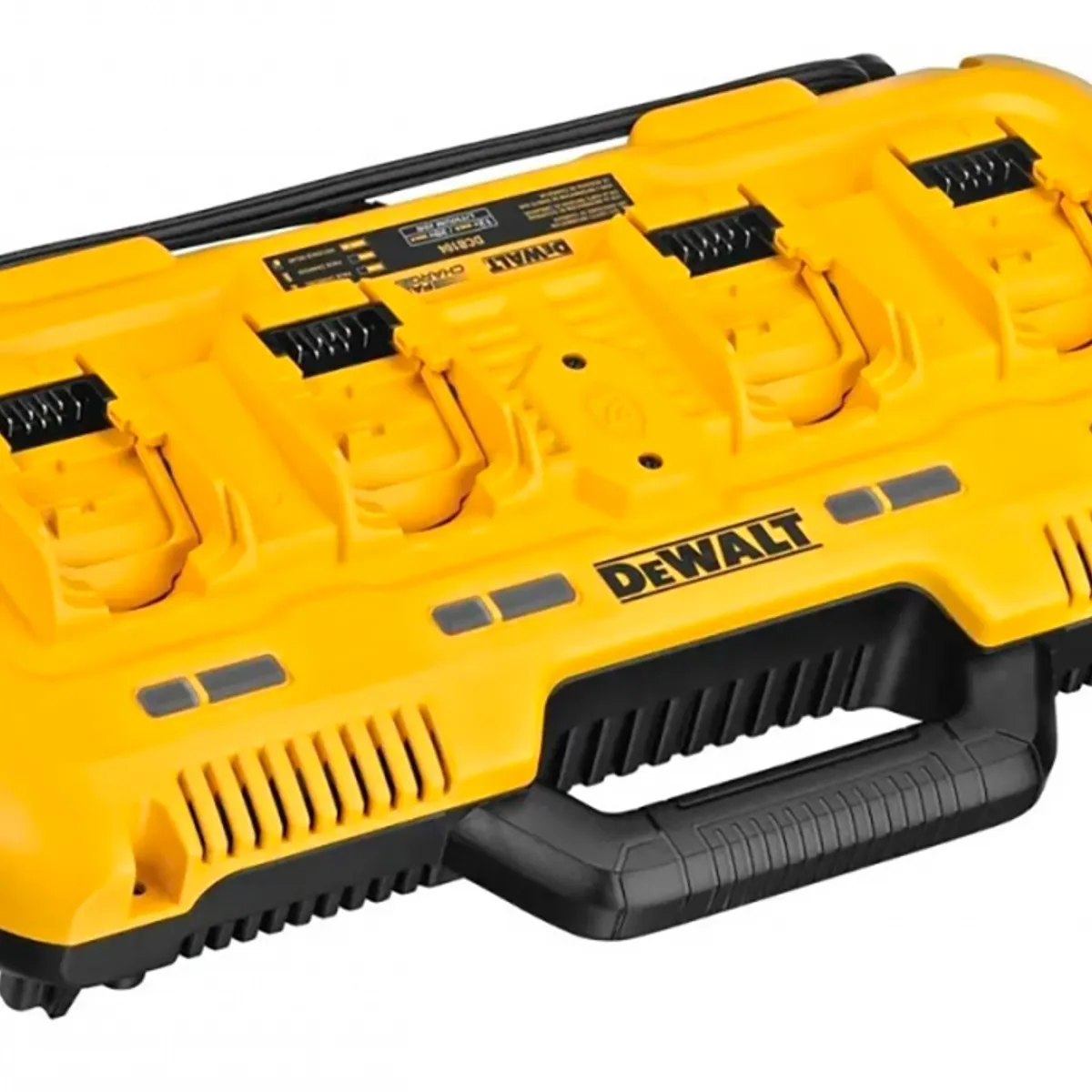 DEWALT - CARGADOR RAPIDO DE BATERIA  DE 4 PUERTOS DEWALT 20V - 60V