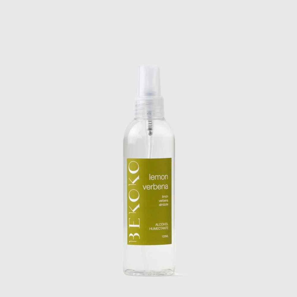 BEKOKO - Alcohol Humectante Lemon Verbena 120 ML