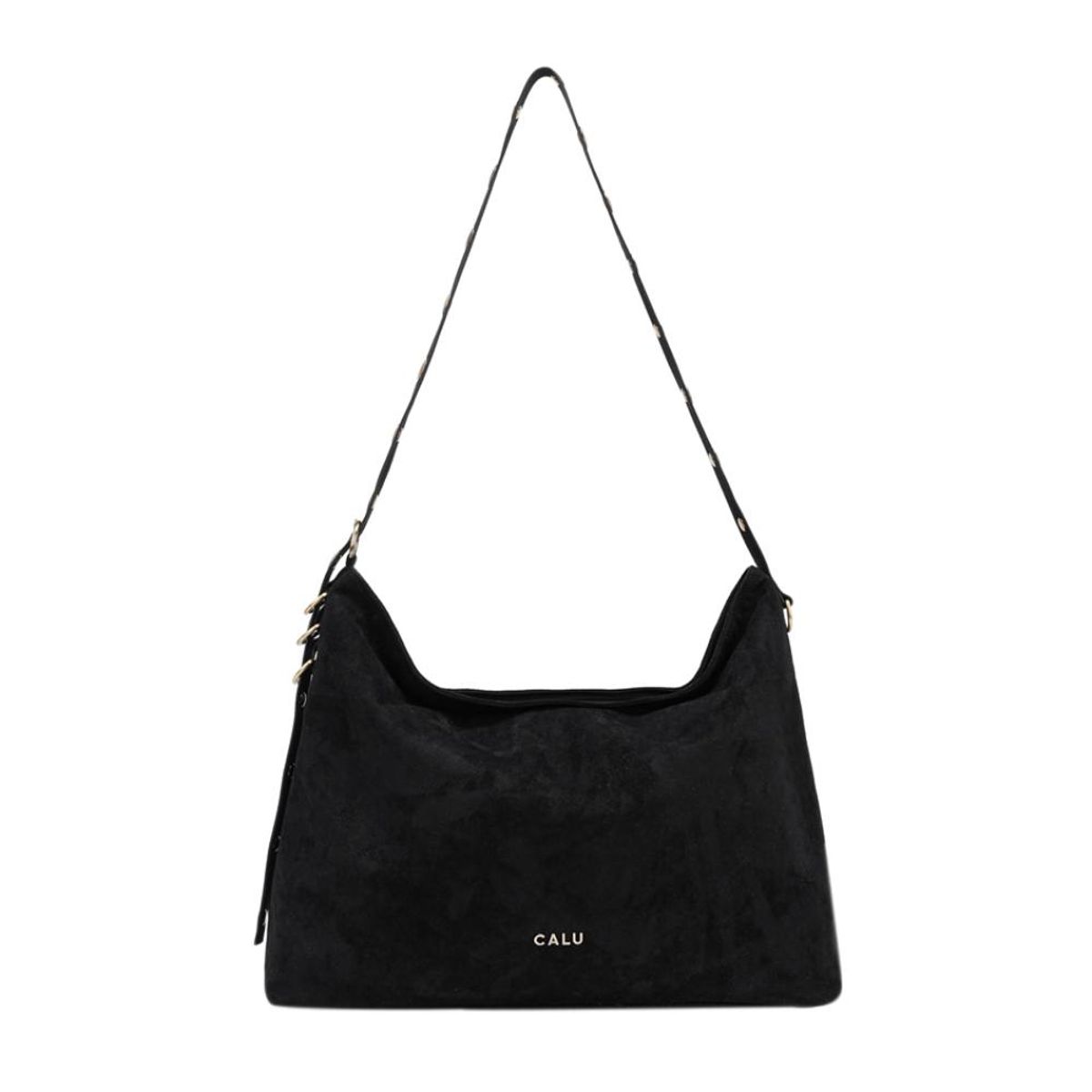 CALU - Cartera Bandolera Tachas Manuela Negro Calu