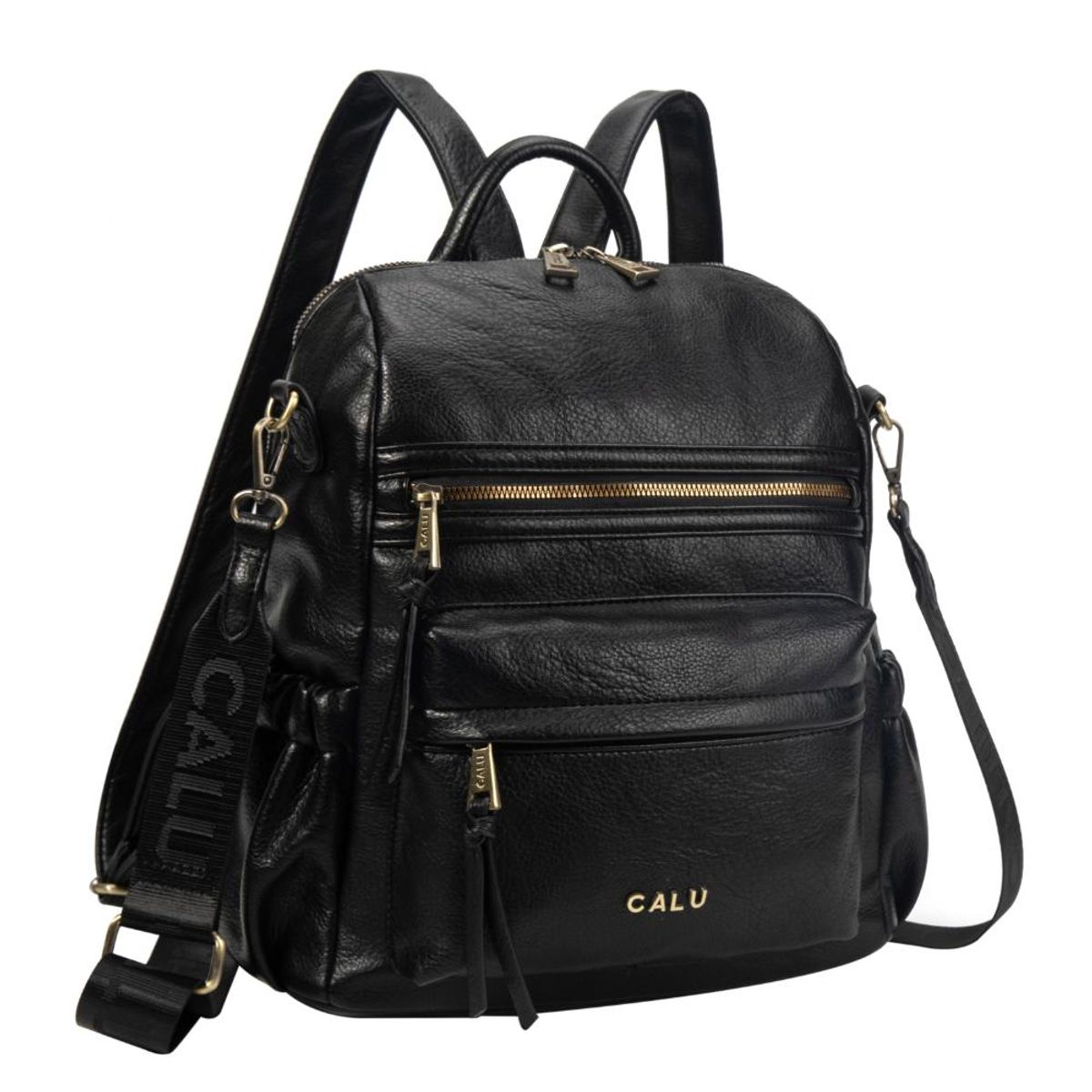 CALU - Mochila con Doble Función Indie Negro Calu