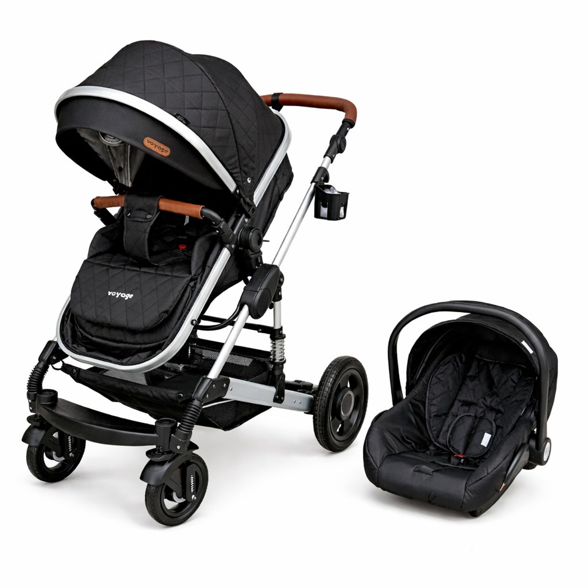 VOYAGE - Coche Travel System Zeus UV Black