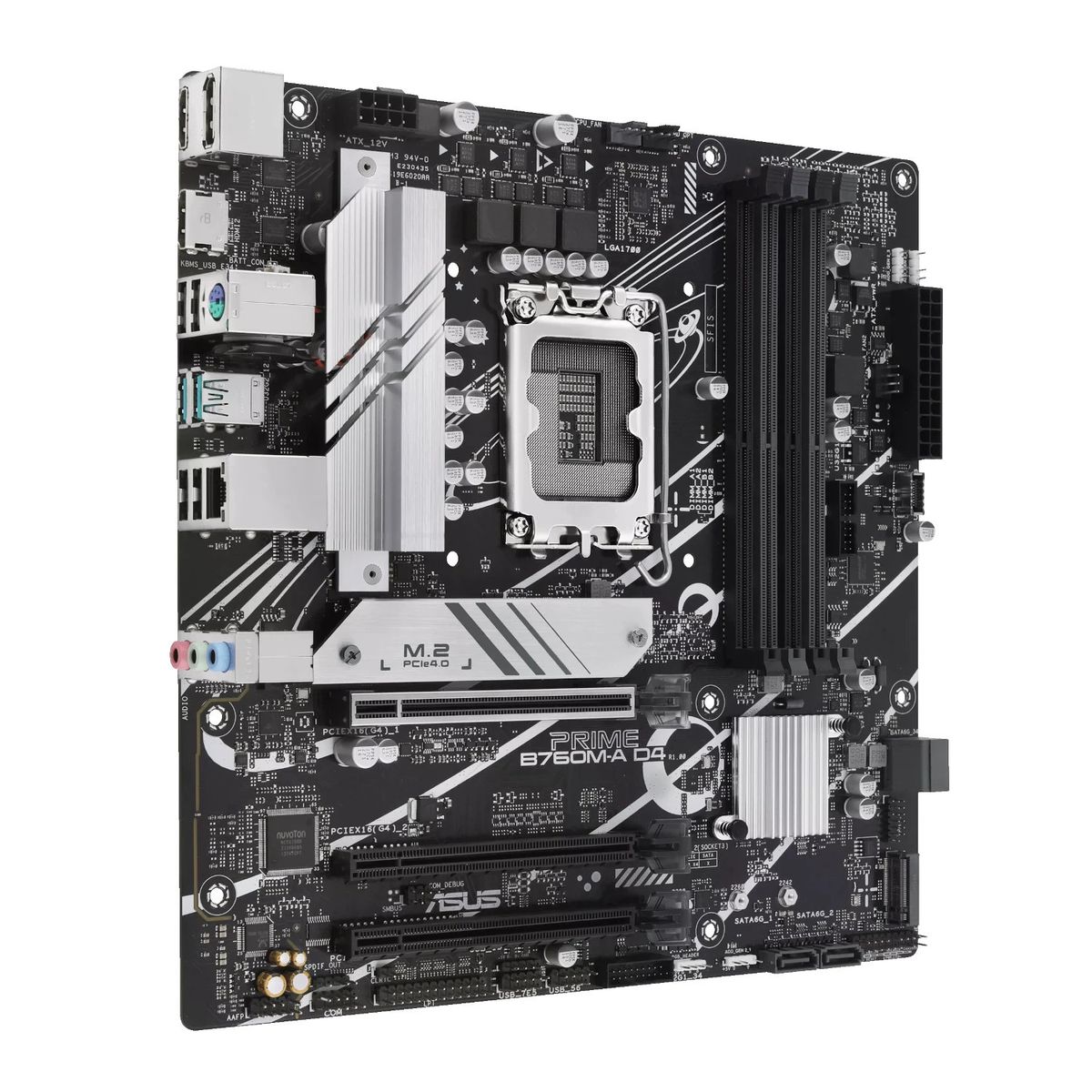 ASUS - MB LGA s1700 Intel - Asus Prime B760M-A D4-CSM - 4x DDR4