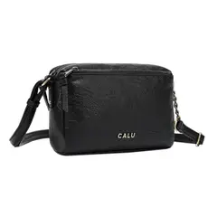 CALU - Cartera Mediana Elegante Pixie Negro