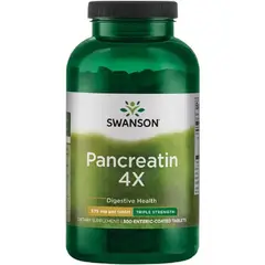 GENERICO - Pancreatina Pancreatin 4x Frasco 300 Tab Sabor Neutro