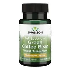 GENERICO - Swanson Cafe Verde 400mg 60 Caps Control Y Disminucion Peso