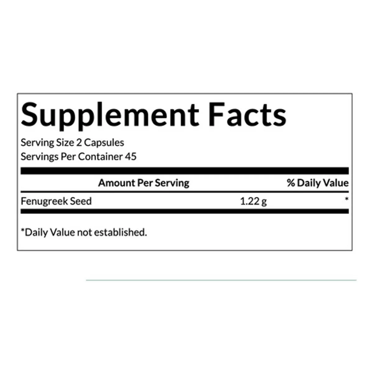 GENERICO - Fenogreco Swanson 610mg Potencia la Salud Hormonal y Vita