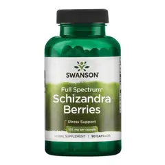 GENERICO - Swanson Schizandra 525mg 90cap Antistress Energia 3 Meses