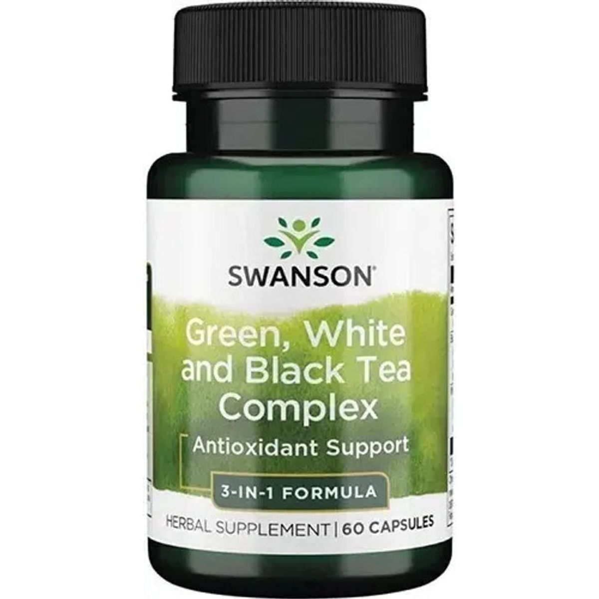 GENERICO - Green, White And Black Tea Complex 60 Capsulas Swanson