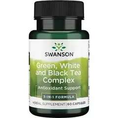 GENERICO - Green, White And Black Tea Complex 60 Capsulas Swanson