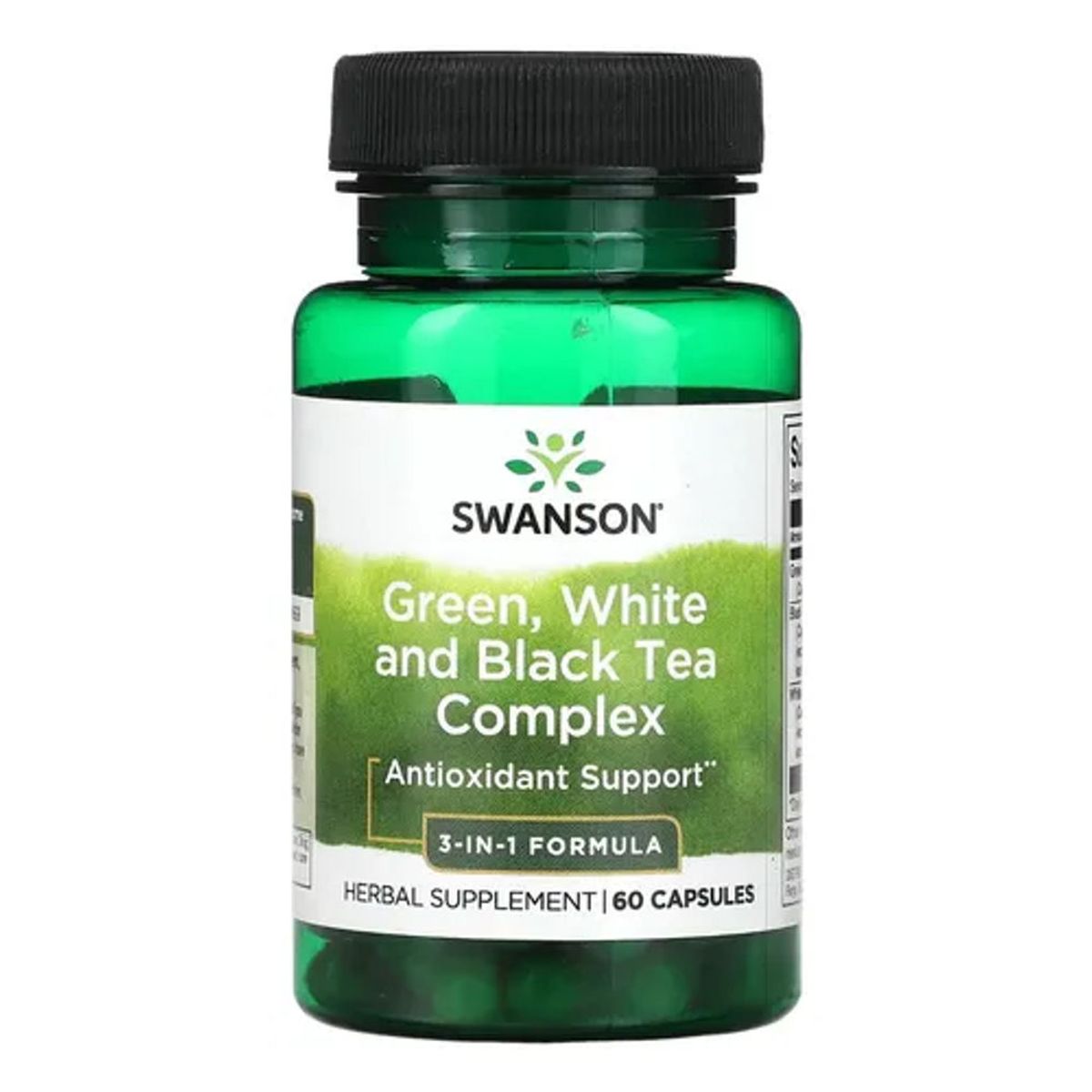 GENERICO - Green, White And Black Tea Complex 60 Capsulas Swanson