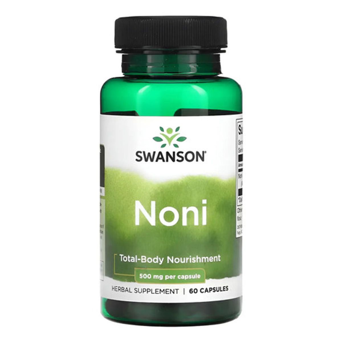 GENERICO - Swanson Noni 500 Mg 60 Caps, Promueve Vitalidad Y Bienestar