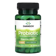 GENERICO - Probiotic Enzimas Digestivas 5000 Millones Ufc 60cap Swanson Sin Sabor
