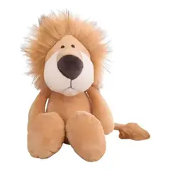 GENERICO - León De Peluche Premium Algodón Juguete Infantil Regalo Niño Beige