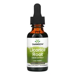 GENERICO - Swanson Licorice Root Raíz De Regaliz Extracto Natural