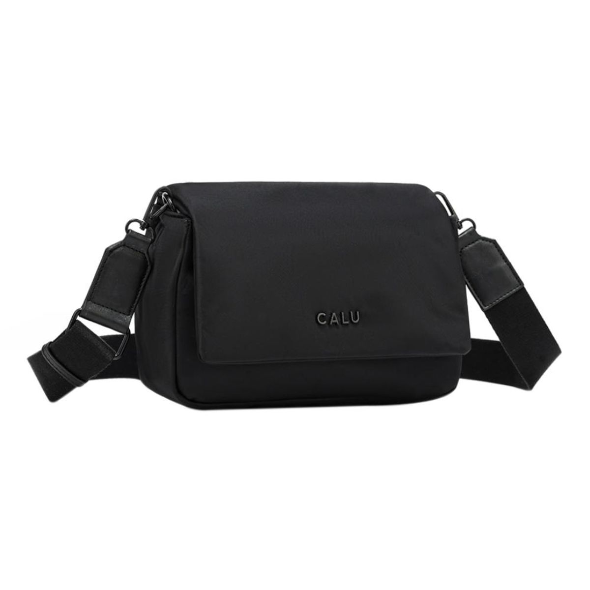 CALU - Cartera Bandolera Pequeña Kate Negro Calu