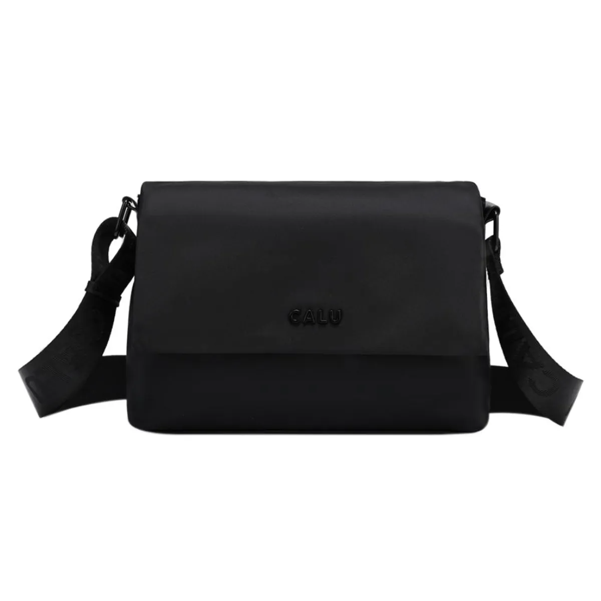 CALU - Cartera Bandolera Tapeta Hansel Negro Calu